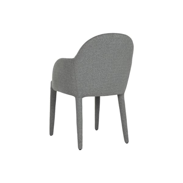 Middagsstol Home ESPRIT Grå Polyester Metall 59 X 63 X 86 cm