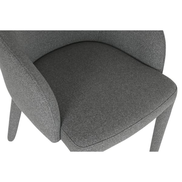 Middagsstol Home ESPRIT Grå Polyester Metall 59 X 63 X 86 cm