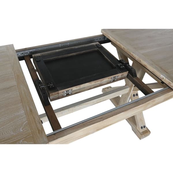 Ruokapöytä Home ESPRIT Luonnollinen Recycled Wood Jalava 180 x 90 x 76 cm