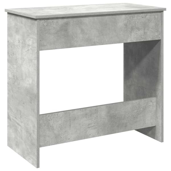 vidaXL Työpöytä betoninharmaa 80x40x75 cm lastulevy