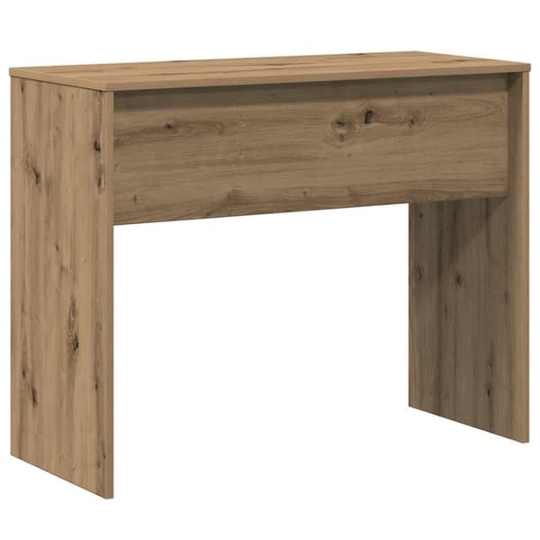 vidaXL skrivebord 90x40x72 cm konstrueret træ kunsteg
