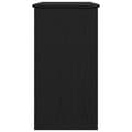 Miniatyrbilde 7 av 11: vidaXL Skrivebord svart 80x40x75 cm sponplate