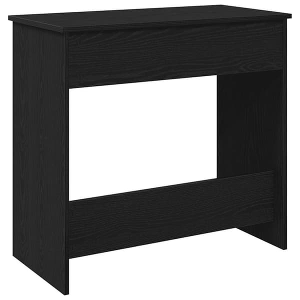 vidaXL Skrivebord svart 80x40x75 cm sponplate