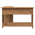 Miniatyrbilde 6 av 11: vidaXL Hjørnepult artisan eik 120x140x75 cm konstruert tre