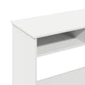 Miniatyrbild 10 av 11: vidaXL Skrivbord vit 80x40x75 cm konstruerat trä