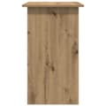 Miniatyrbild 6 av 11: vidaXL Skrivbord artisan ek 80x45x74 cm konstruerat trä