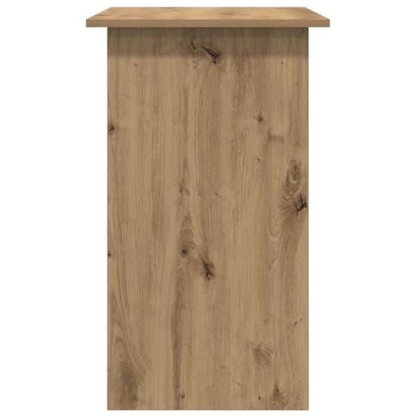 vidaXL Skrivbord artisan ek 80x45x74 cm konstruerat trä