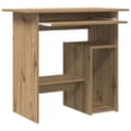Miniatyrbild 8 av 11: vidaXL Skrivbord artisan ek 80x45x74 cm konstruerat trä