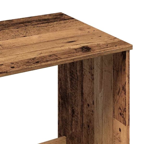vidaXL Työpöytä vanhaa puuta 100x50x75 cm tekninen puu
