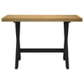 Pikkukuva 3 / 9: vidaXL Työpöytä NOAIN X-muotoiset jalat 120x50x75 cm massiivipuu mänty