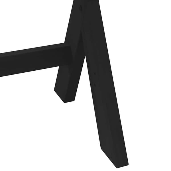 vidaXL Työpöytä NOAIN X-muotoiset jalat 120x50x75 cm massiivipuu mänty