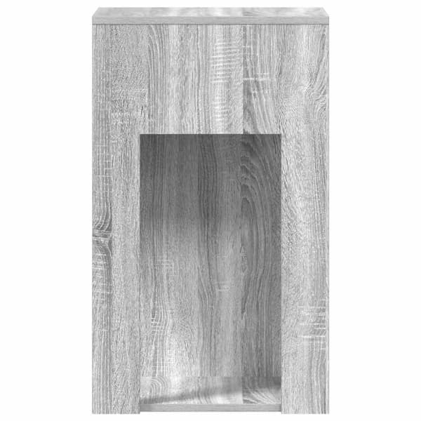 vidaXL Tietokonetorniteline laatikolla Harmaa Sonoma 30x44x74 cm