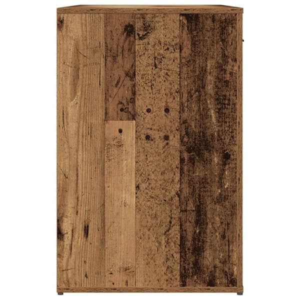 vidaXL Työpöytä musta 100x49x75 cm lastulevy