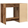 Pikkukuva 8 / 11: vidaXL Työpöytä musta 100x49x75 cm lastulevy