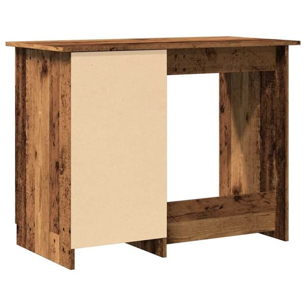 vidaXL Työpöytä vanha puu 100x50x76 cm tekninen puu