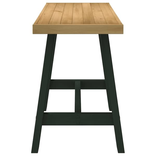vidaXL skrivebord NOAIN A-formede ben 120x50x75cm massivt træ fyrretræ