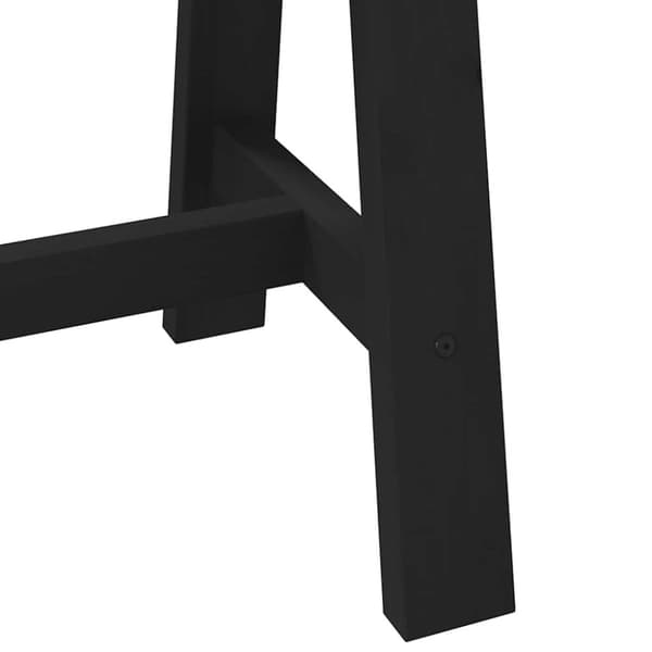 vidaXL skrivebord NOAIN A-formede ben 120x50x75cm massivt træ fyrretræ