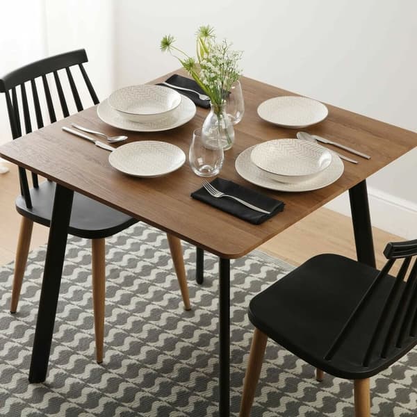 Bord Versa Klaudia Trä Metall Melamin Trä MDF 80 x 75 x 80 cm