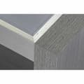 Miniatyrbild 3 av 5: Soffbord DKD Home Decor Glas Aluminium Tölgy Härdat glas (120 x 60 x 37,5 cm)