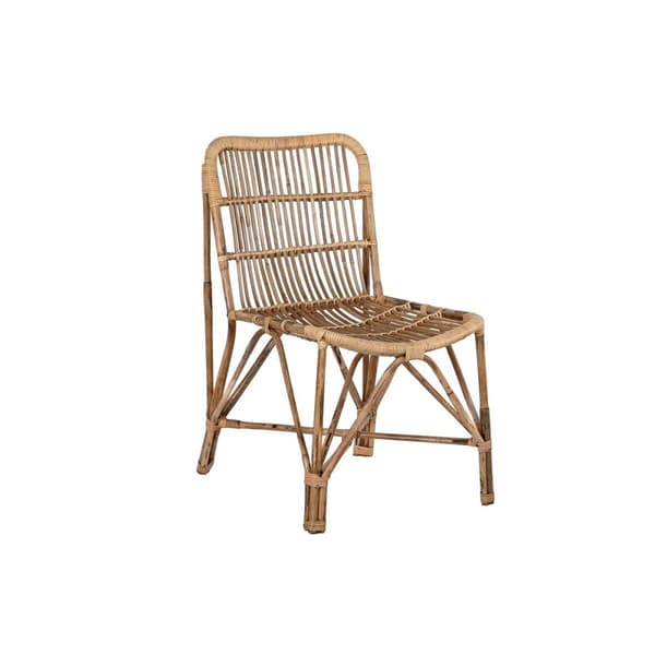 Matsalsstol DKD Home Decor Naturell 47 x 47 x 83 cm 47 x 61 x 84 cm