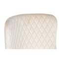 Miniatyrbild 4 av 4: Matsalsstol DKD Home Decor Beige Metall Polyester (56 x 51 x 84 cm)