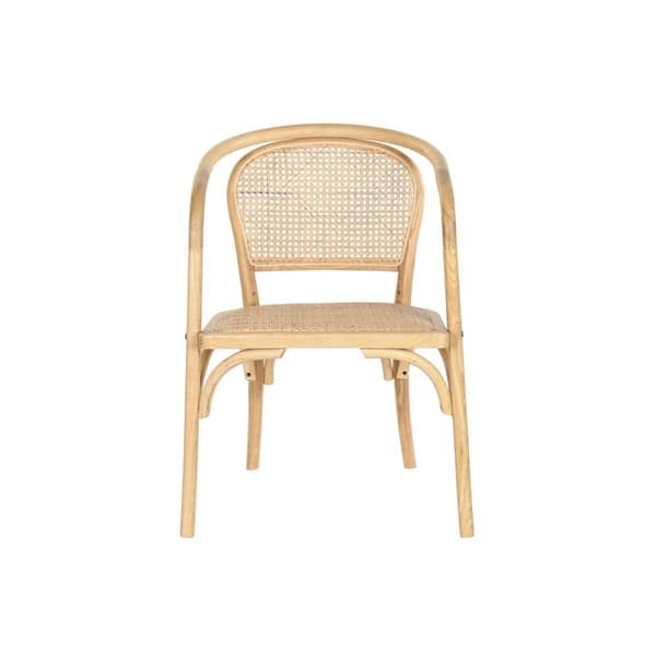 Matsalsstol DKD Home Decor Naturell 53 x 54 x 80 cm