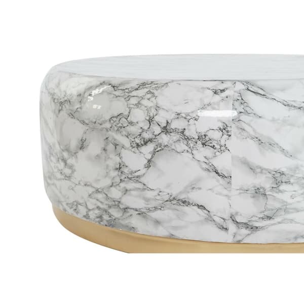 Soffbord DKD Home Decor Järn 120 x 120 x 40 cm