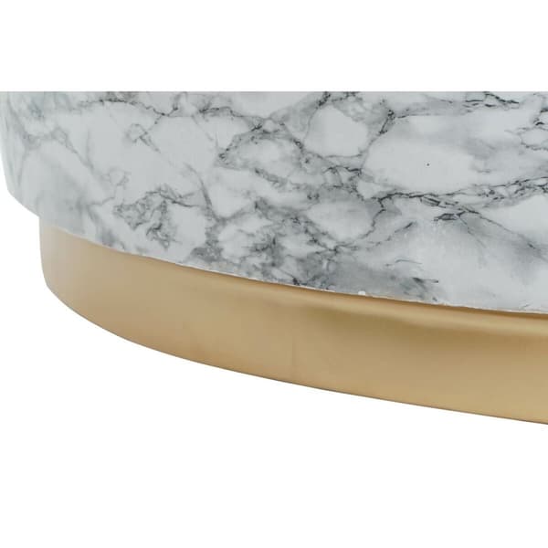 Soffbord DKD Home Decor Järn 120 x 120 x 40 cm
