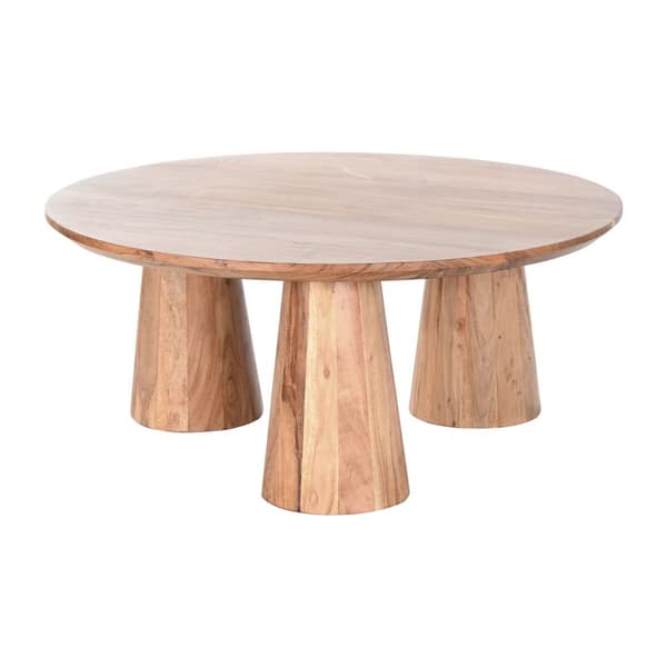 Soffbord DKD Home Decor Akaciaträ 100 x 100 x 43 cm
