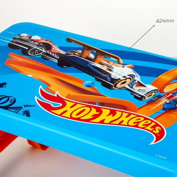 Barnbord och korg Hot Wheels Blå Orange Plast 69 x 42 x 79 cm