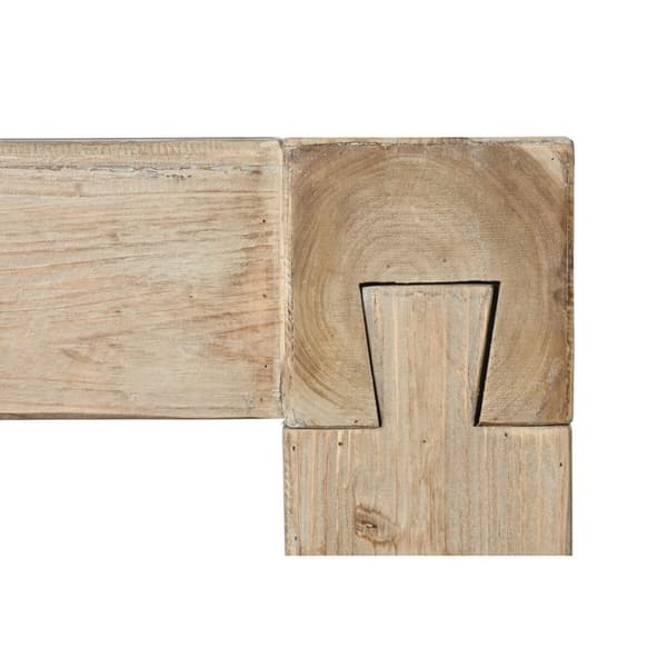 Matsalsbord Home ESPRIT Naturell Gran Trä MDF 220 x 90 x 76 cm