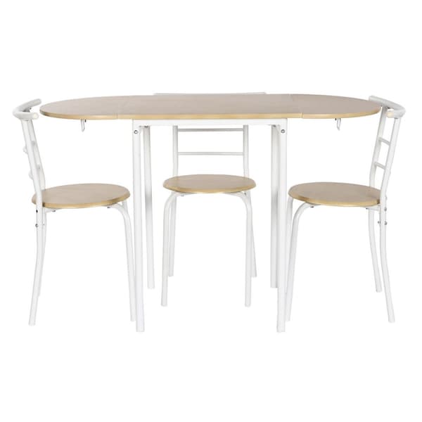 Bordsgrupp med 4 stolar DKD Home Decor 121 x 55 x 78 cm