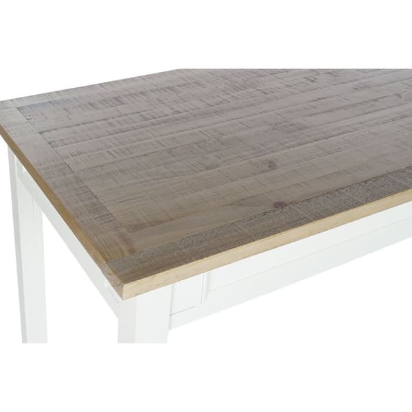 Spisebord DKD Home Decor Brun Beige Paulonia træ 160 x 80 x 79 cm