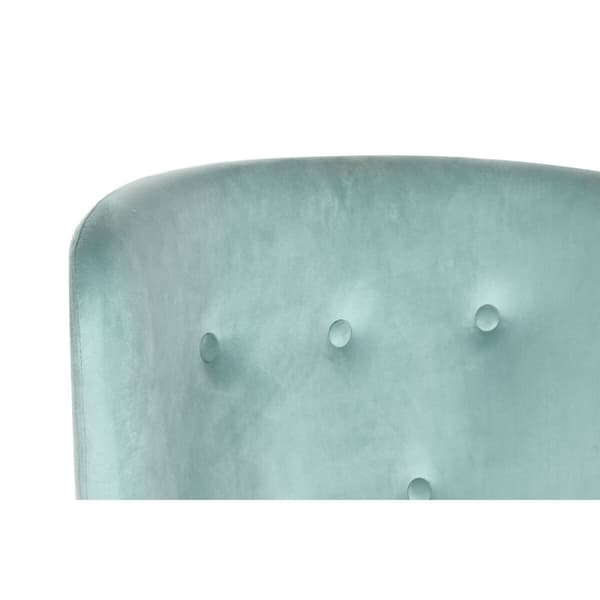Gungstol Home ESPRIT Svart Himmelsblå Polyester Metall 68 x 90 x 92 cm