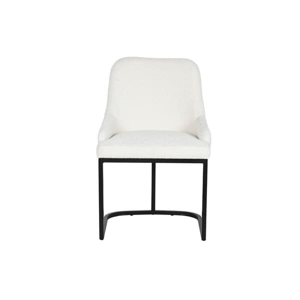 Matsalsstol Home ESPRIT Vit Svart 54 x 61 x 82,5 cm