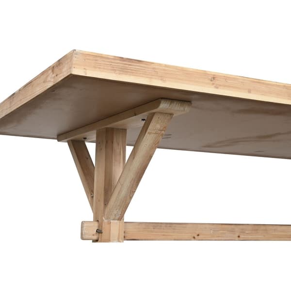 Matsalsbord Home ESPRIT Naturell Trä 200 x 100 x 80 cm