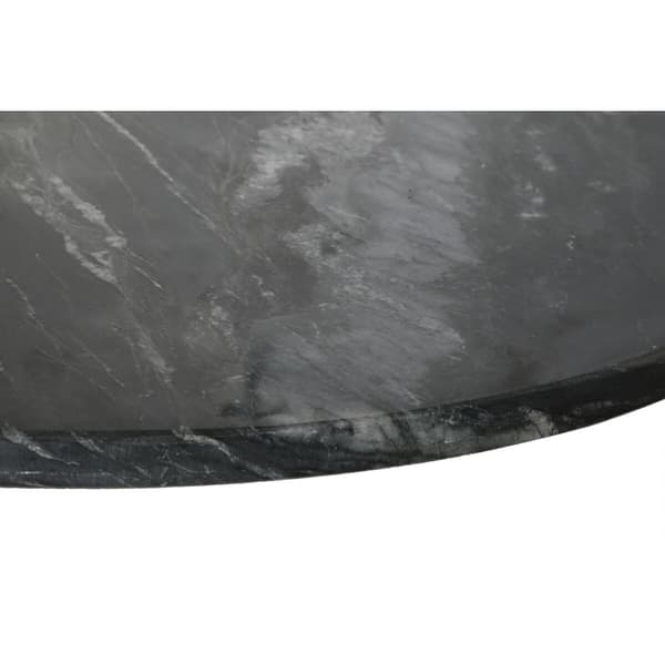 Matsalsbord Home ESPRIT Svart Gyllene Mässing Marmor 200 x 110 x 76 cm