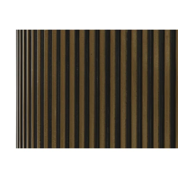 Matsalsbord Home ESPRIT Svart Gyllene Mässing Marmor 200 x 110 x 76 cm