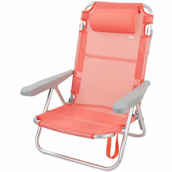 Hopfällbar Stol Colorbaby Flamingo Rosa 48 x 46 x 84 cm Strand
