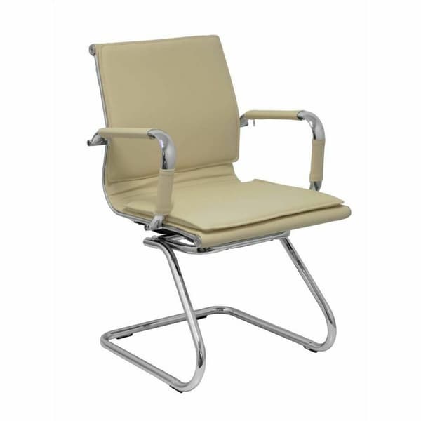 Receptionsstol Yeste Confidente Patín P&C 256CPCR Vit Svart Beige