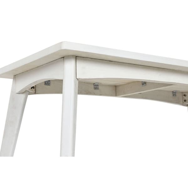 Soffbord Home ESPRIT Vit Mangoträ 115 x 55 x 45 cm