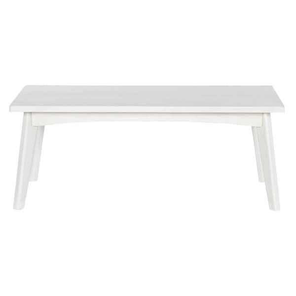 Soffbord Home ESPRIT Vit Mangoträ 115 x 55 x 45 cm