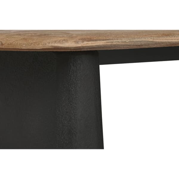 Soffbord Home ESPRIT Svart Naturell 120 x 60 x 32 cm