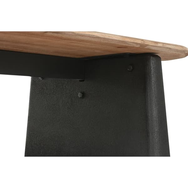 Soffbord Home ESPRIT Svart Naturell 120 x 60 x 32 cm