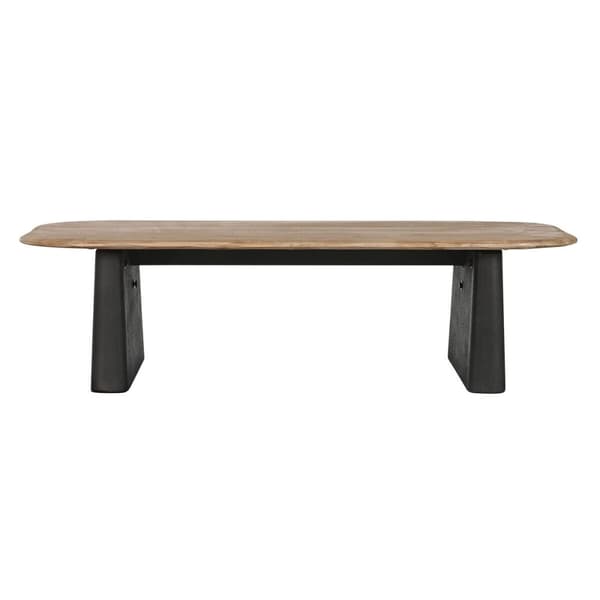 Soffbord Home ESPRIT Svart Naturell 120 x 60 x 32 cm