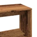 Miniatyrbild 9 av 11: vidaXL Hörnskrivbord gammalt trä 200,5x50x76 cm konstruerat trä