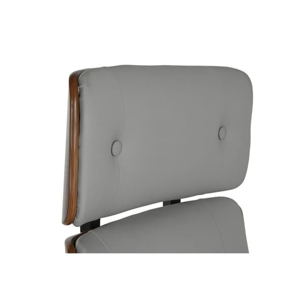 Kontorstol med nakkestøtte Home ESPRIT Beige Elfenben