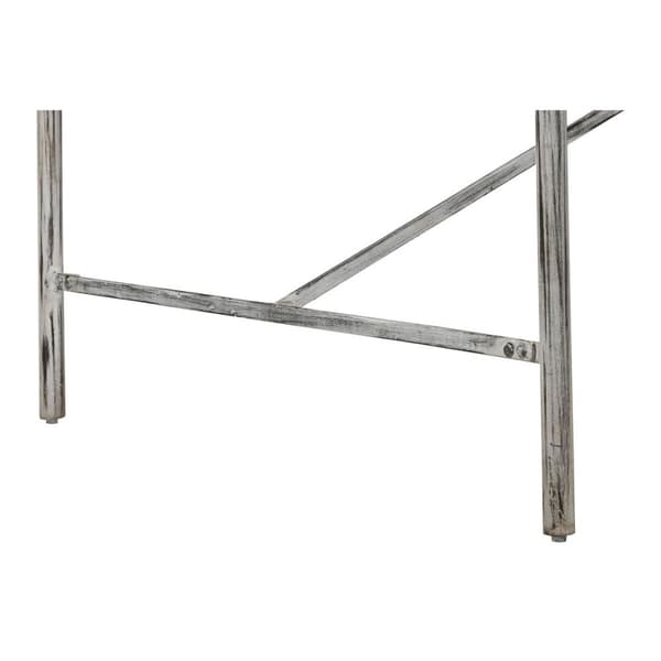 Middagsbord Home ESPRIT Hvit Jern Treverk av mangotre 160 X 90 X 80 cm