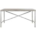 Miniatyrbilde 8 av 8: Middagsbord Home ESPRIT Hvit Jern Treverk av mangotre 160 X 90 X 80 cm