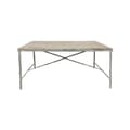 Miniatyrbilde 1 av 8: Middagsbord Home ESPRIT Hvit Jern Treverk av mangotre 160 X 90 X 80 cm